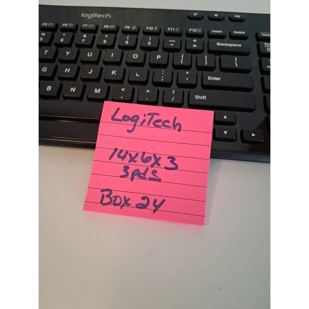 Logitech K360 Wireless Keyboard Compact Slim USB Unifying Receiver Black